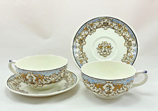 Déjeuners faience Gien Renaissance "Enfants aux pressoirs" Breakfast large cups