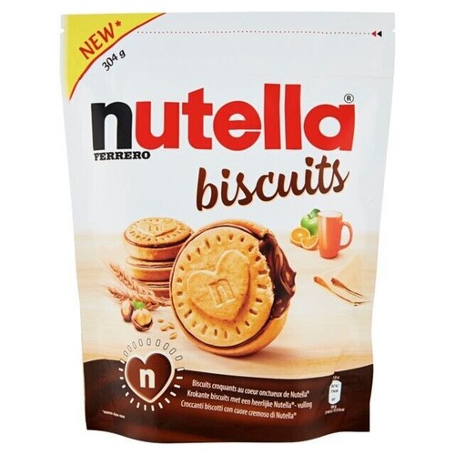 Nutella biscuits filled with - nutella,