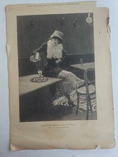 Gravure "L'ABSINTHE" tableau