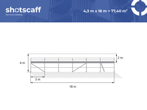 échafaudage aluminium de - en,
