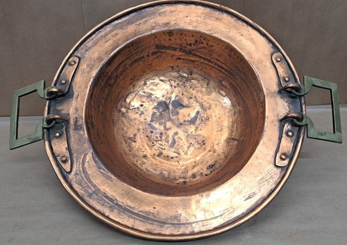 Ancien brasero cuivre - ancien,