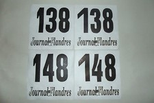 (33) 4 ANCIEN DOSSARD DE