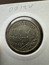 100 FRANCS 1958 - FRANCE - "