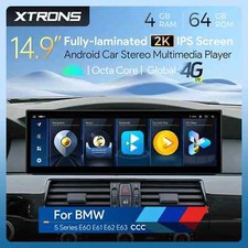 XTRONS QLB4260CC Autoradio GPS BMW E60-E63 Android 13 WIFI 4G 14,9" CARPLAY CCC