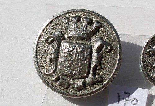Rare bouton uniforme militaire - bouton,