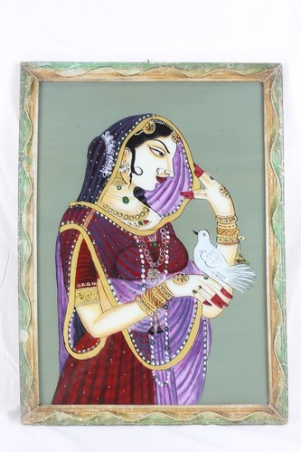 Art miniature indien peint - , à