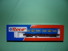 ROCO wagon kangourou + caisses