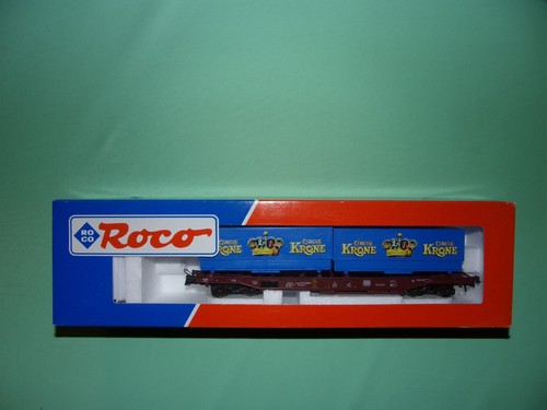 Roco wagon kangourou caisses - roco,