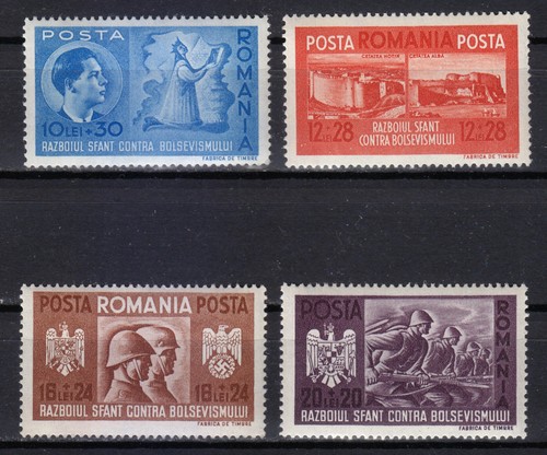 Roumanie 1941 mnh 706 - 1941, 706-709