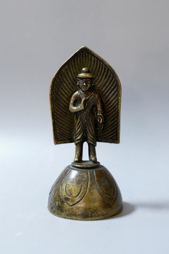 Ancien petit bouddha - petit, bronze