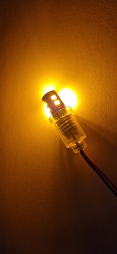 Jaune 10x e10 led - 6x,