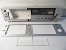 REPAIR SPARE PART PLAQUE FACADE ALUMINIUM COMPLET PHILIPS F6210 MAGNETOPHONE K7