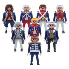 Playmobil gardiste bleu - gardiste, |