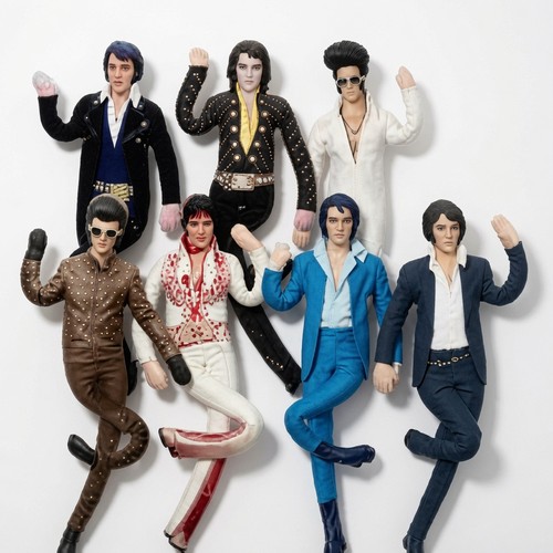 Poupée peluche elvis avec - poupée, en