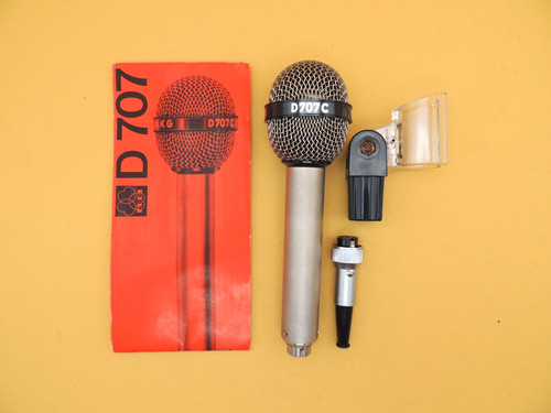 Vintage microphone akg d707c - vintage,