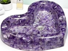 Lavabo En Améthyste De 15" /