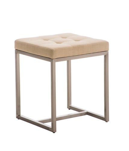 Tabouret bas barci tissu - bas,