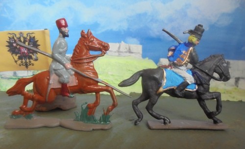 Cavaliers russes - cavaliers, (1/43ème)