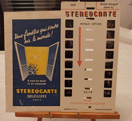 Stereocarte bruguiere 3659 - stereocarte,