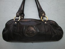 Sac à main  BLUMARINE cuir bag vintage à saisir