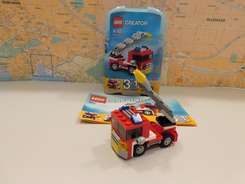 Lego 6911 camion échelle - lego,