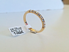 Alliance bague or jaune 18