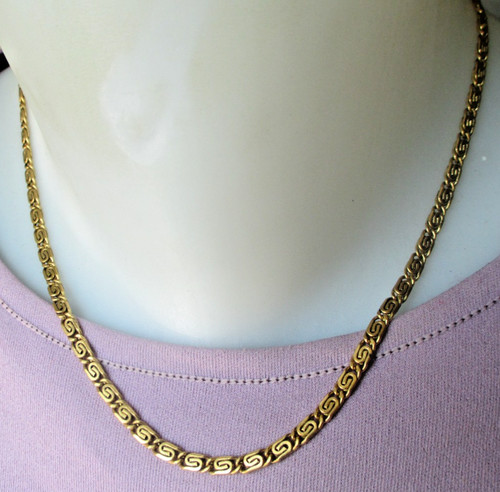 Collier chaine superbe maille