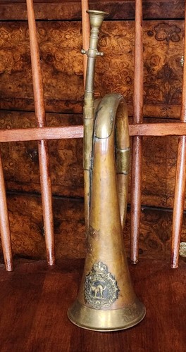 Ancien clairon bugle militaire - clairon,