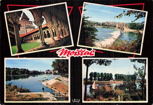 Moissac eglise abbatiale - eglise,