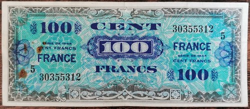 Billet 100 francs - , france