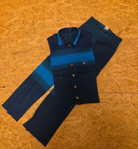 Pleats please pantalon plissé - please,