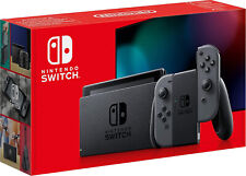 Nintendo Switch console avec une paire de Joy-con gris - Neuf