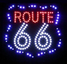 Route 66 LED Panneau Lampe XXL