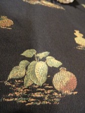 noir style asiatique tissus