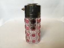 VAPORISATEUR À PARFUM à Piston en CRISTAL DE BACCARAT Taille Diamant ART DECO