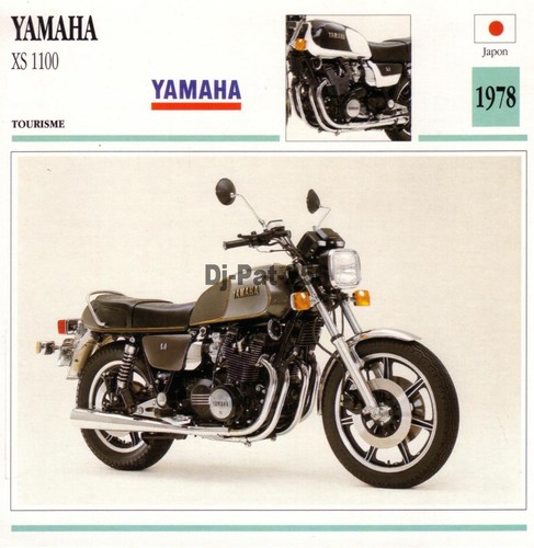 Fiche moto yamaha xs - fiche,