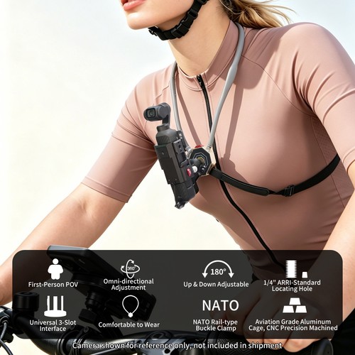 Magnetic neck mount - magnetic, &