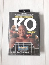 Jeu Megadrive George Foreman's KO Boxing Euro PAL 1992