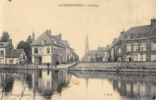 Cpa ferte fresnel le - cpa, 61