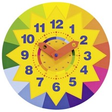 HORLOGE en BOIS "SOLEIL " de GOKI