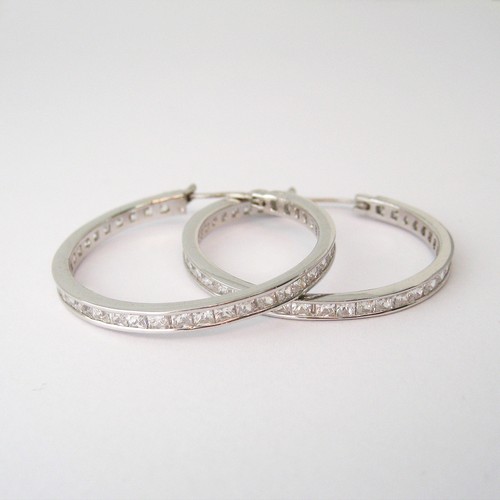 Boucles oreilles créoles - d'oreilles,
