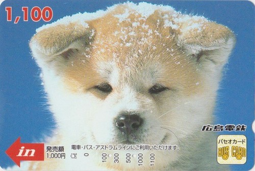Carte japon animal chien - -,
