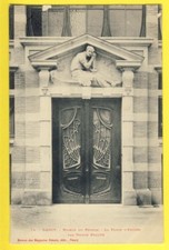 cpa Art Nouveau New Art 54 - NANCY Porte d'Entrée MAISON du PEUPLE par V. PROUVÉ