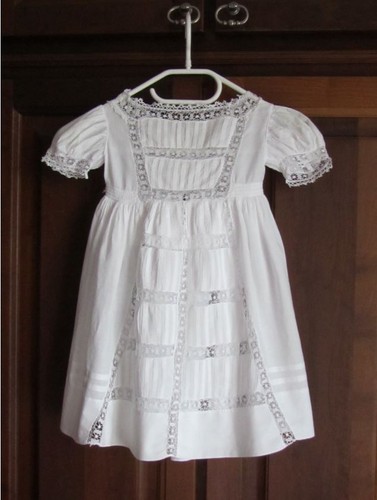 Robe baptême ancienne avec - baptÊme,