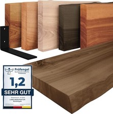 Lamo Étagère Murale Bois Massif à Livres Étagères à Suspendre Etagère en Tableau