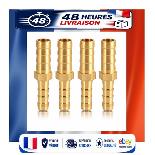 Raccord cannelé laiton 8mm - raccord,