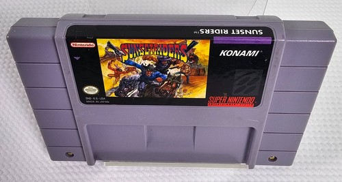 Sunset riders super nintendo - riders, (super
