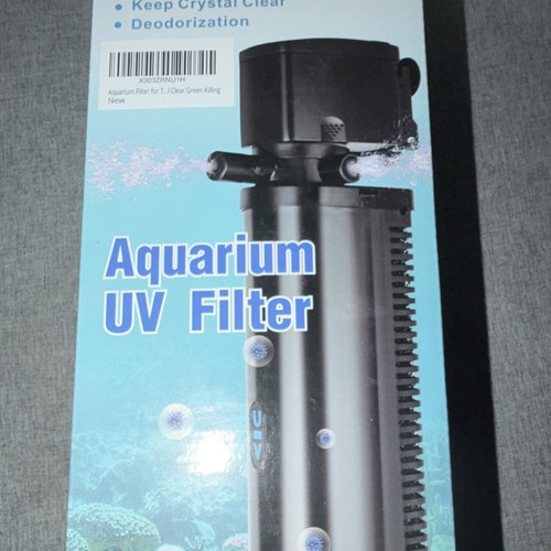 Submersible aquarium filter - submersible, uv