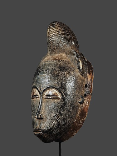 Art africain ancien masque - africain.,