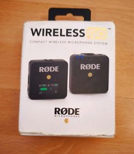 Compact Microphone system Rode Wireless go Très bon état (très peu utilisé )